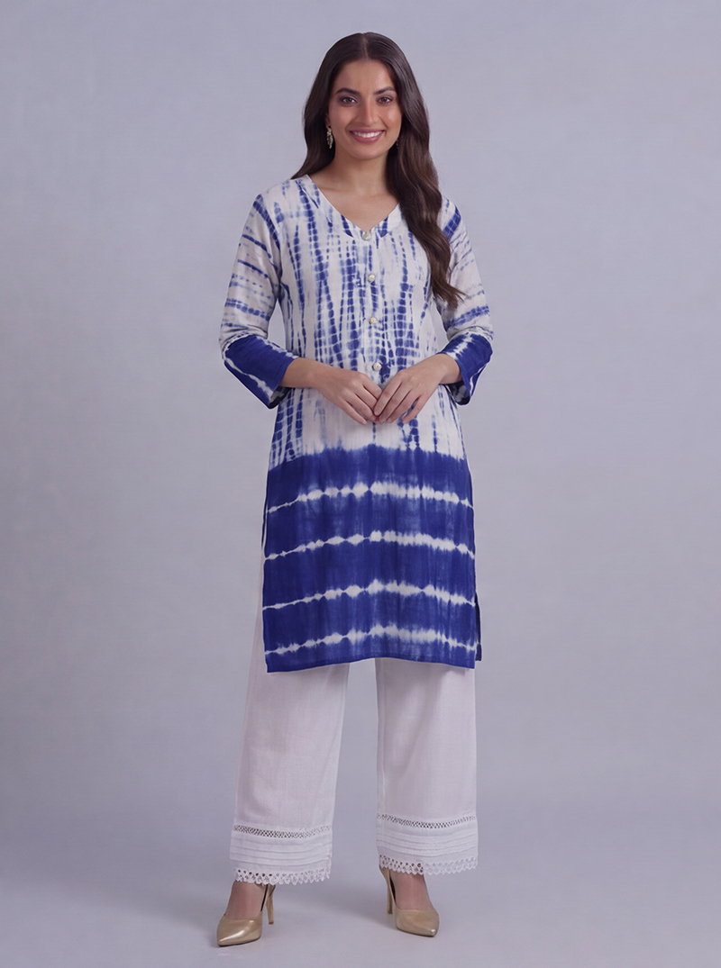 Blue Jamming Tie dye